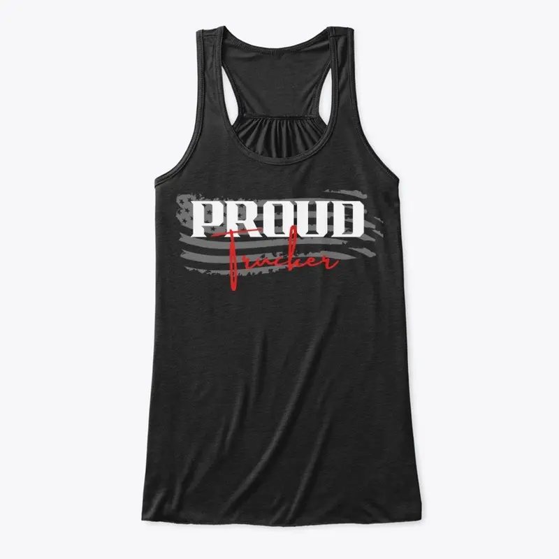 Women's Proud Trucker Tank Top