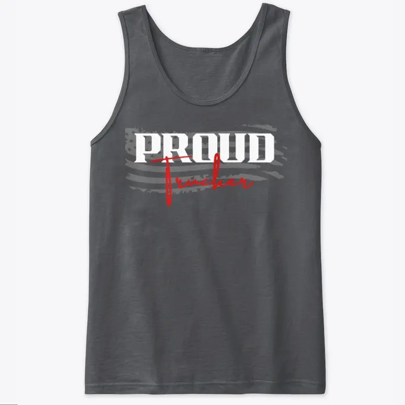 Proud American Trucker Men's Tank